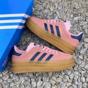 Adidas Gazelle Bold “pulse mint pink” sneakers